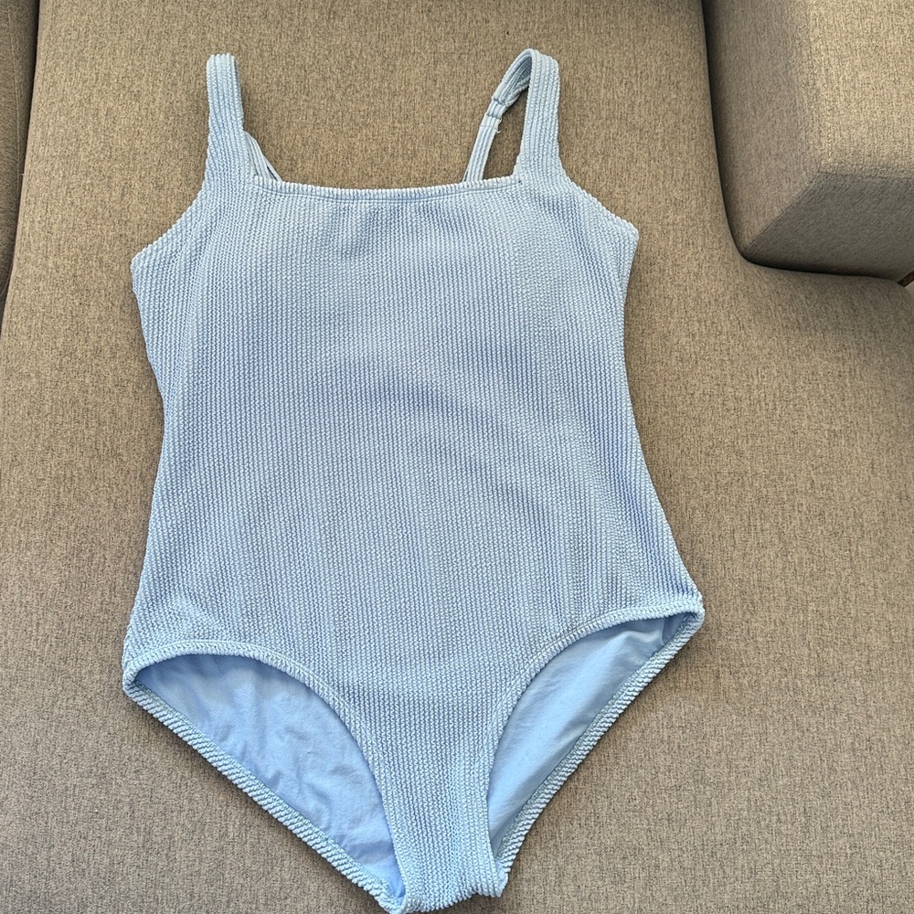 🔥Kona Sol Full Coverage Ribbed One Piece Swimsuit - Picture 4 of 5